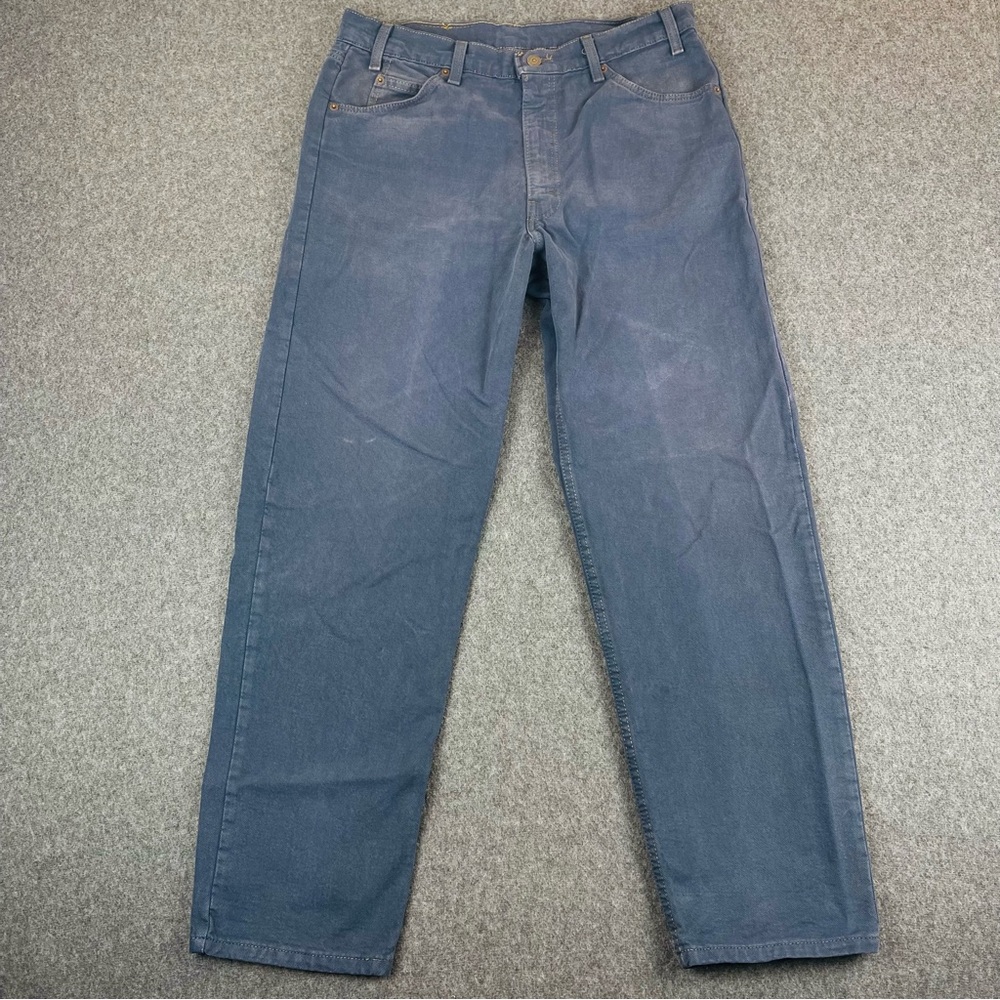 Vtg 90’s Levis Jeans Mens 36x30 Blue 555 Relaxed Straight Orange Tab Denim Pants